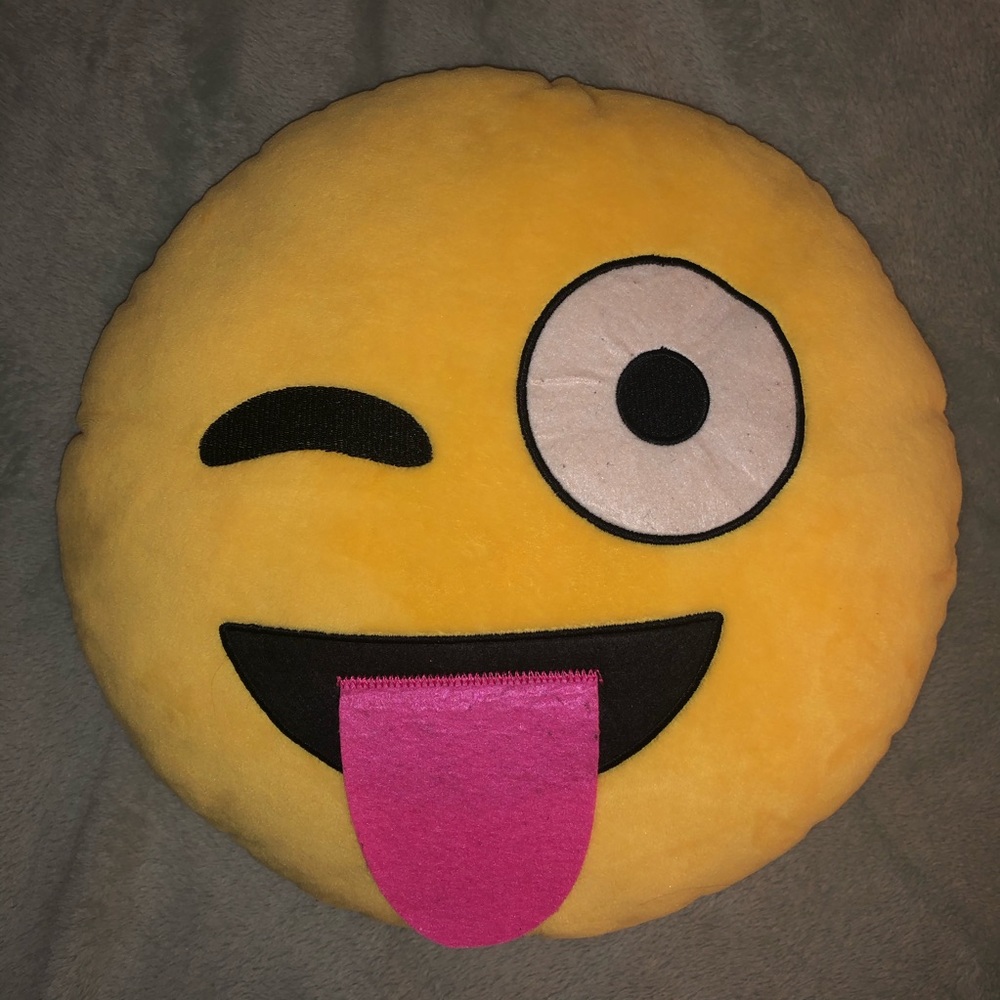 1ft diameter emoji pillow😜